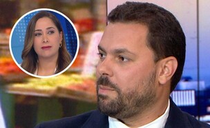 אוריאל חור ניזרי ומאי גולן (צילום: אוריאל חור ניזרי: מתוך "אופירה ולוינסון", קשת 12 | מאי גולן: מתוך "החדשות", חדשות 12)