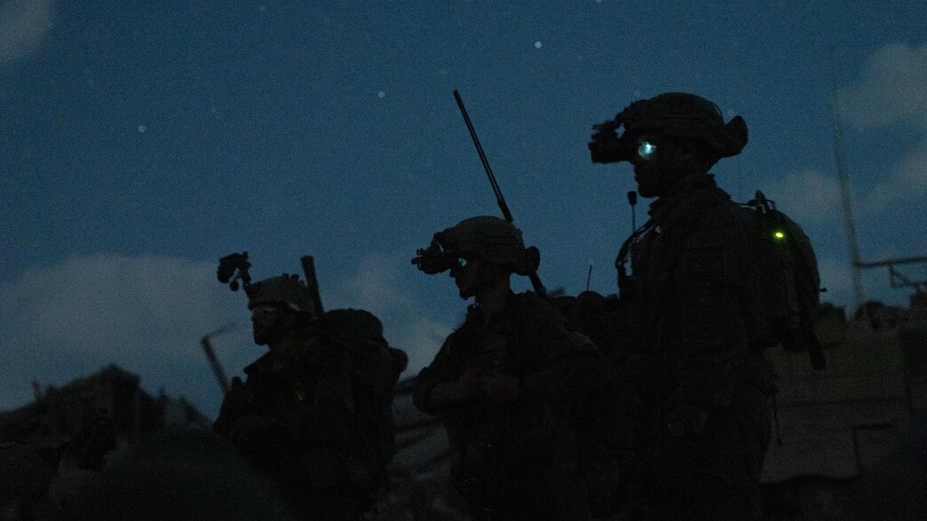 פעילות כוחות אוגדה 162 בעיר עזה פעילות כוחות אוגדה 162 בעיר עזה