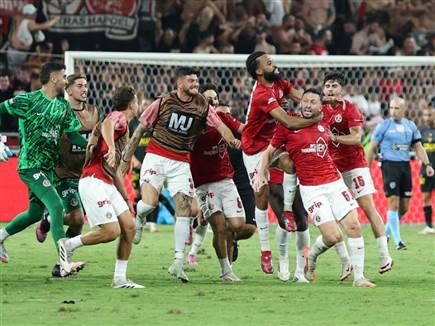 סיום הוליוודי, אבל זה רק משחק אחד (צילום: אלן שיבר)