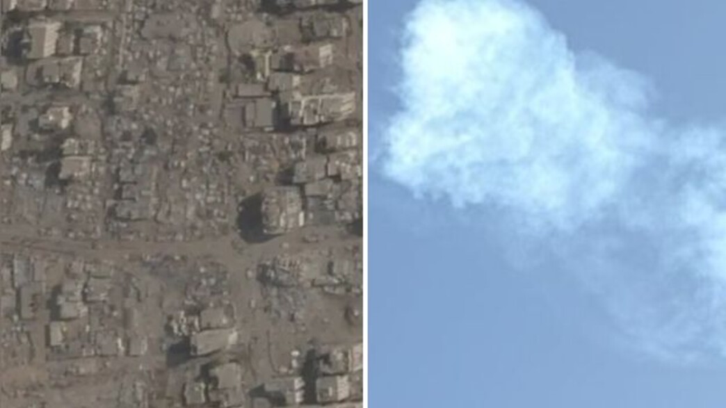 יירוט שיגור לאשדוד ואשקלון, הרס בעיר עזה