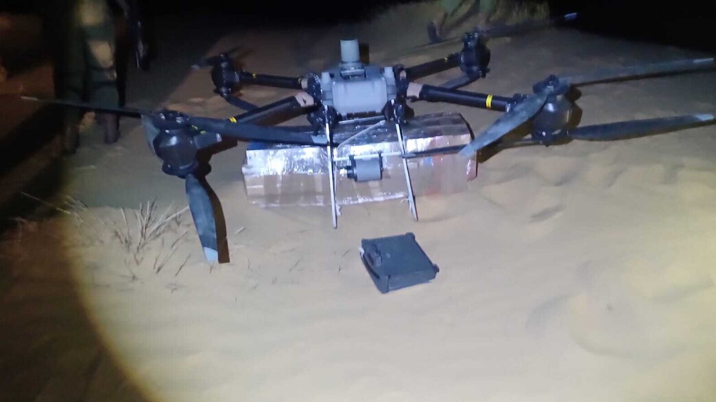 כטב"ם שחדר מגבול מצריים כטב"ם שחדר מגבול מצריים