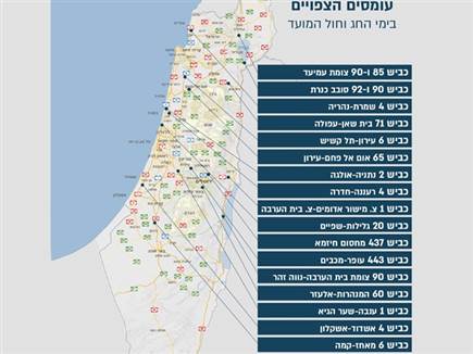 עומסי התנועה בימי החג (צילום: ספורט 5)