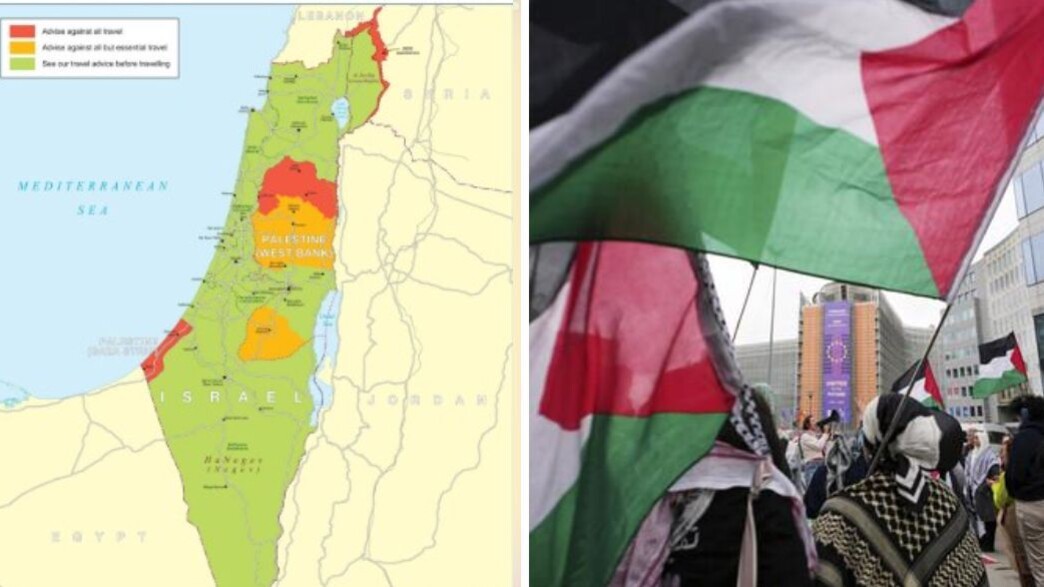 אחרי ההכרה הרשמית: המפה המעודכנת של "פלסטין" אחרי ההכרה הרשמית: המפה המעודכנת של "פלסטין"