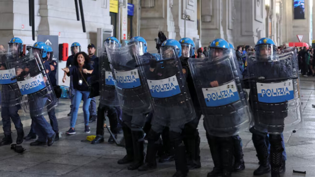 הפגנות פרו פלסטיניות באיטליה הפגנות פרו פלסטיניות באיטליה