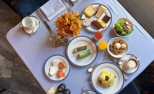 ארוחת בוקר במלון קינג דיוויד בירושלים