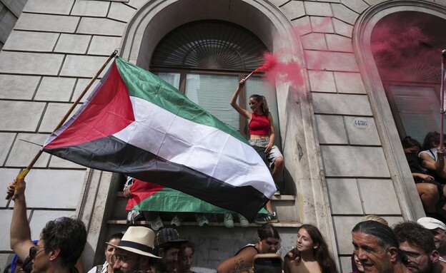 הפגנות פרו-פלסטיניות באיטליה הפגנות פרו-פלסטיניות באיטליה