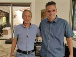 "לא מוכנים לארח מחוץ לטבריה יותר". קלמנזון וביתן (צילום: ספורט 5)