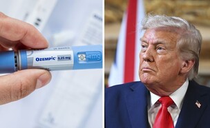 טראמפ, אוזמפיק (צילום: AP)