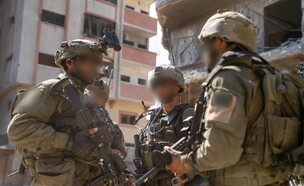 פעילות כוחות אוגדה 162 בעיר עזה (צילום: דובר צה"ל)