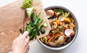 קערת זבל (צילום: shutterstock_Candle photo)