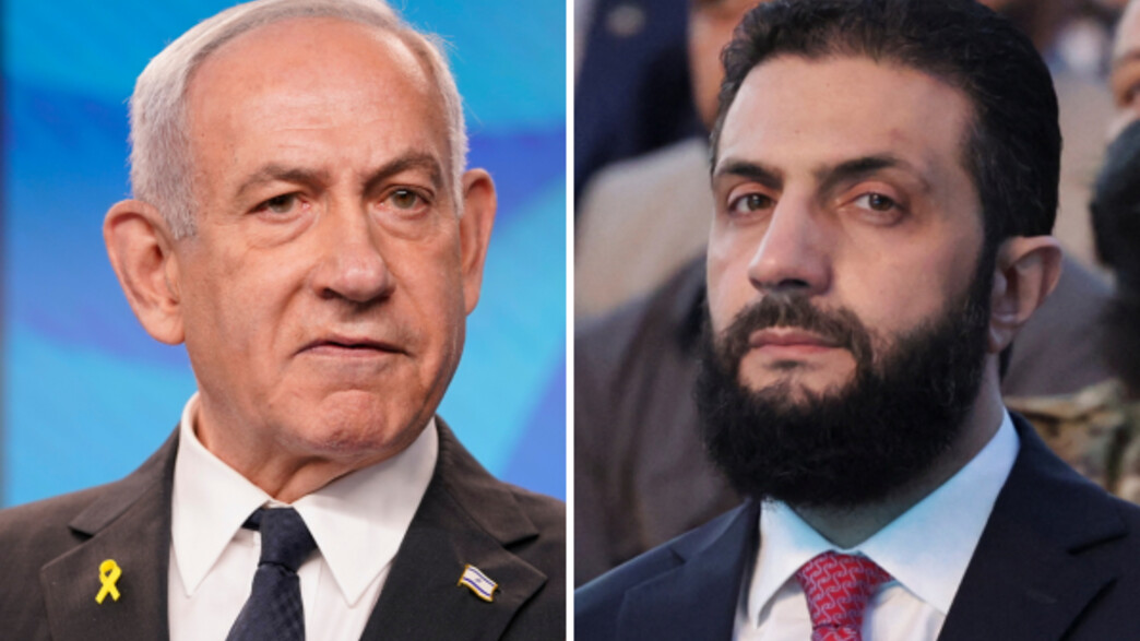 נתניהו, א-שרע, אל-גולאני, ישראל, סוריה נתניהו, א-שרע, אל-גולאני, ישראל, סוריה