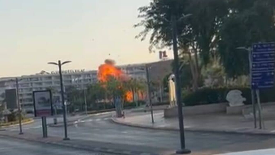 נפילת כטב"ם באילת נפילת כטב"ם באילת