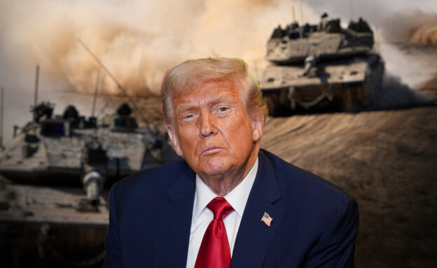 דונלד טראמפ, לחימה בעזה (צילום: reuters, ap)