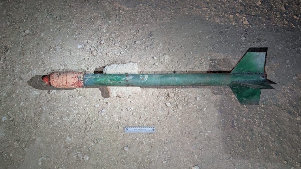 רקטה שנמצאה בטולכרם