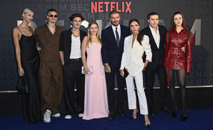 ויקטוריה בקהאם, דייוויד בקהאם, ברוקלין בקהאם (צילום: 	Gareth Cattermolei, getty images)