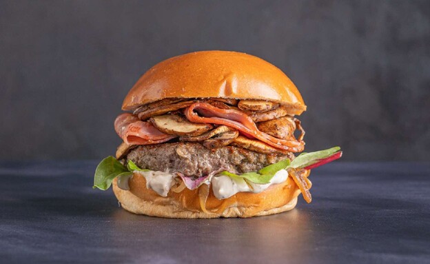 המבורגר פריז של בורגר סטיישן המבורגר פריז של בורגר סטיישן