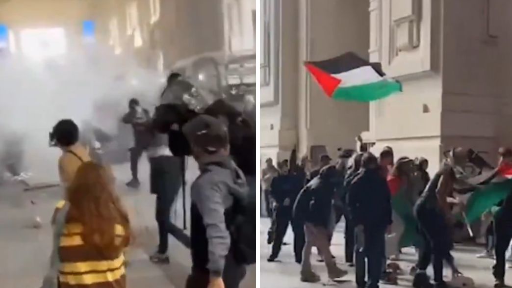 מילאנו הפגנות פרו-פלסטיניות מילאנו הפגנות פרו-פלסטיניות