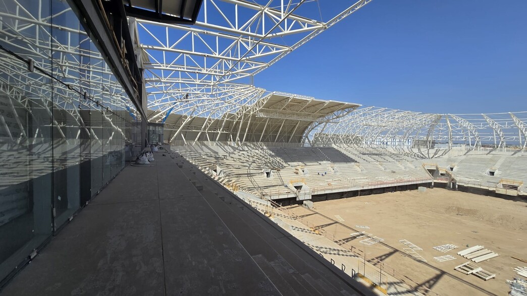 אצטדיון אשדוד בהקמה אצטדיון אשדוד בהקמה