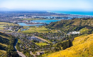 כרייסטצ'רץ' ניו זילנד נוף (צילום: Jakub Maculewicz, shutterstock)