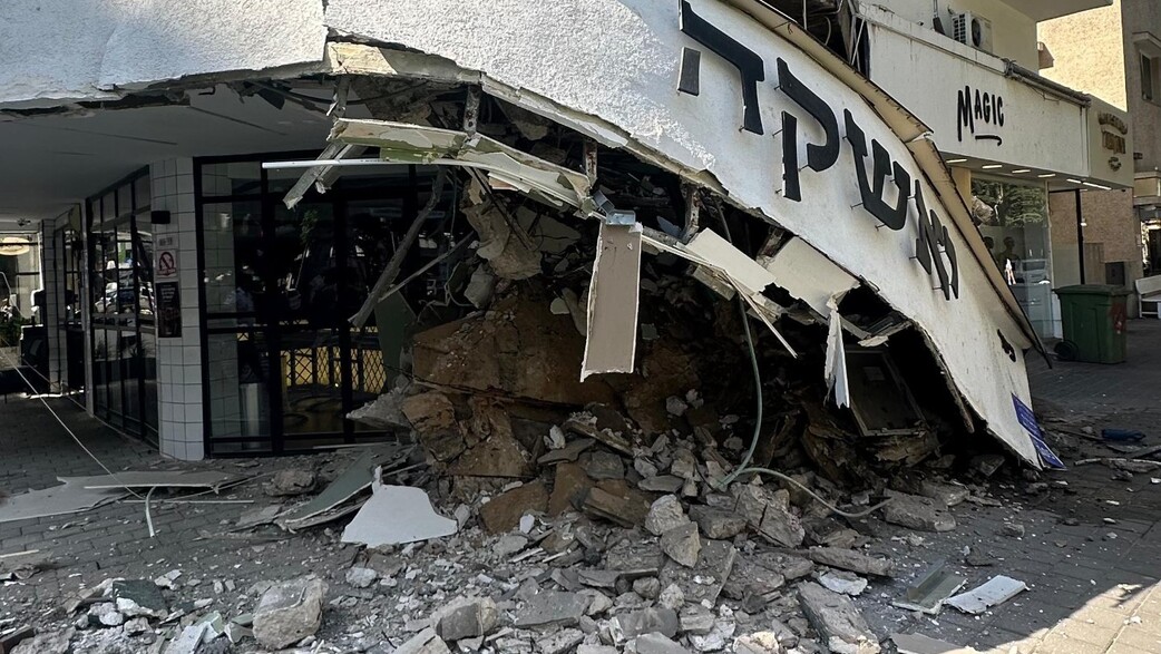 מרפסת קרסה במרכז תל אביב