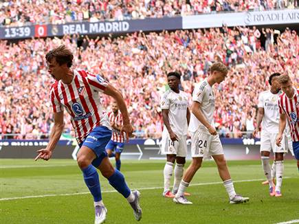 אתלטיקו חגגה ראשונה (getty)