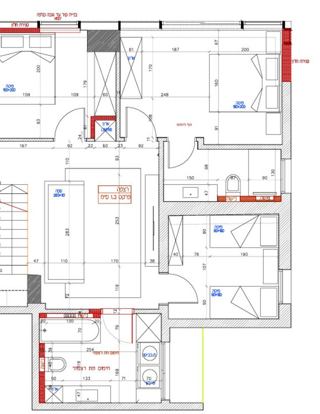 בית בעיר ימים עיצוב יטי סלסקי קומה עליונה