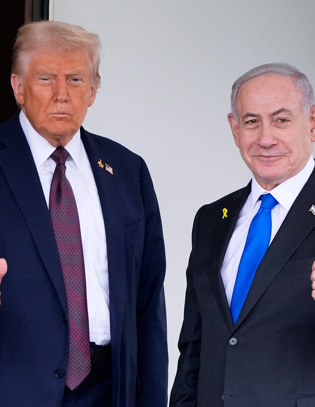 פגישת בנימין נתניהו ודונלד טראמפ בבית הלבן