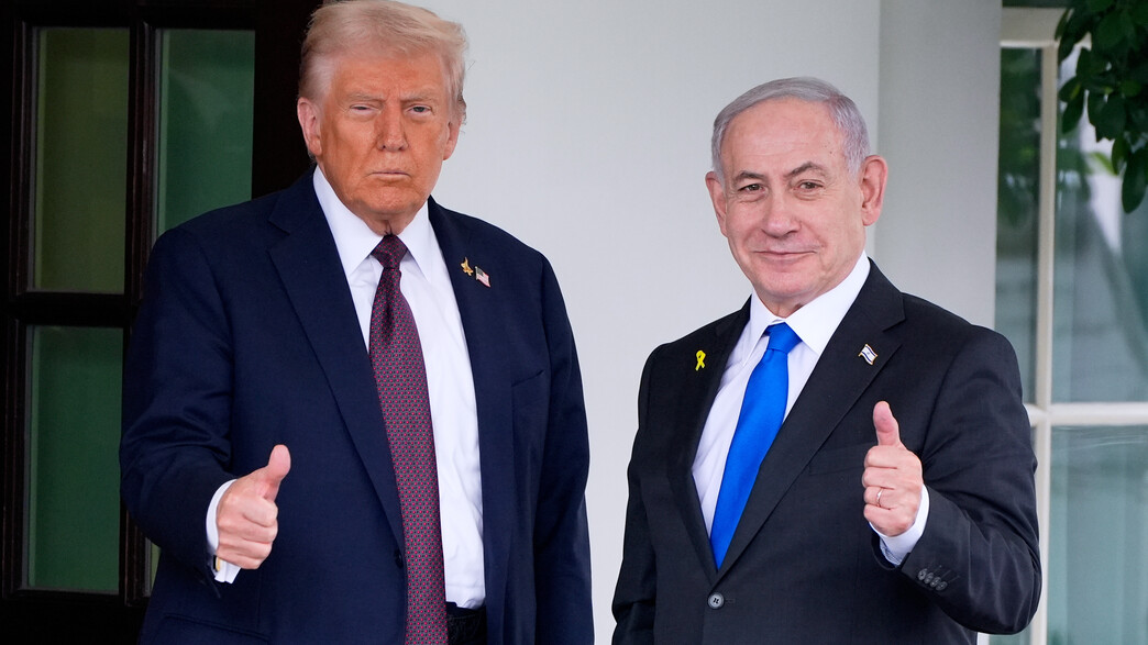 פגישת בנימין נתניהו ודונלד טראמפ בבית הלבן