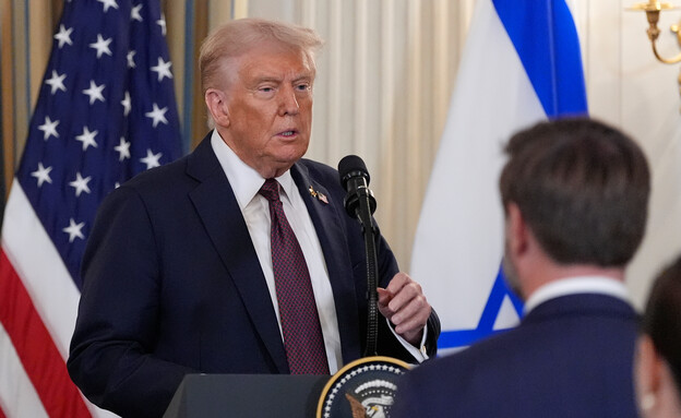 מסע"ת בנימין נתניהו ודונלד טראמפ בבית הלבן