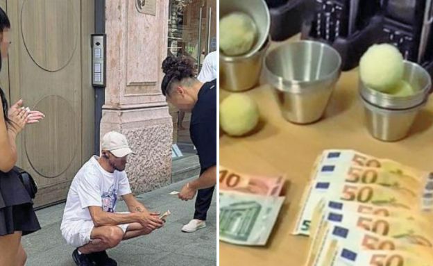 הונאה משחק מילאנו איטליה (צילום: לפי סעיף 27א' לחוק זכויות יוצרים)