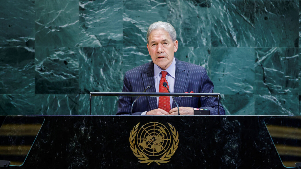 שר החוץ של ניו זילנד ווינסטון פיטרס