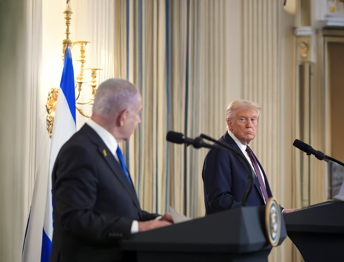 טראמפ: אם ישראל תספח את יו"ש - היא תאבד את התמיכה שלנו