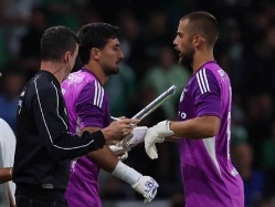 מכבי חיפה בבעיה. ירמקוב (מאור אלקסלסי) (צילום: ספורט 5)