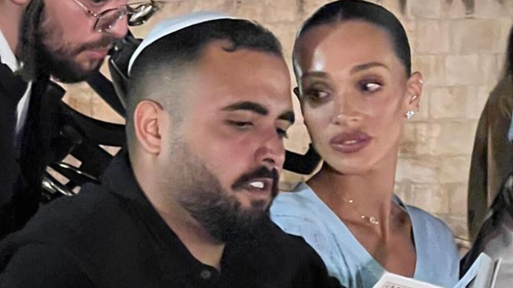 עדן פינס, אושר כהן, בסיור סליחות בכותל עדן פינס, אושר כהן, בסיור סליחות בכותל