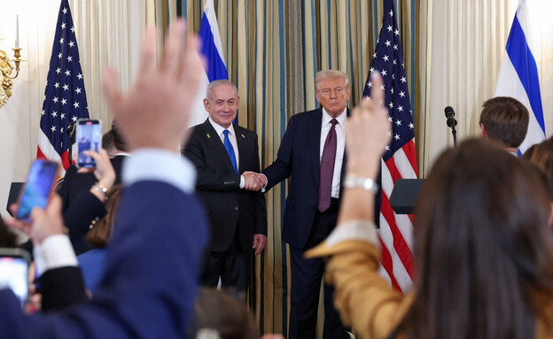 מסע"ת בנימין נתניהו ודונלד טראמפ בבית הלבן (צילום: reuters) מסע"ת בנימין נתניהו ודונלד טראמפ בבית הלבן (צילום: reuters)