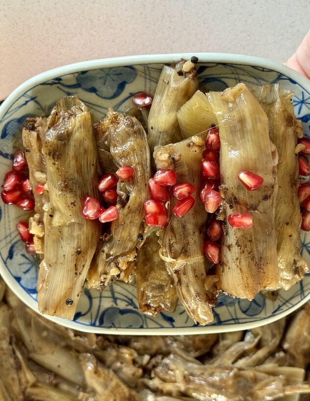 כרישה ממולאת (צילום: יעל קצב, mako אוכל)