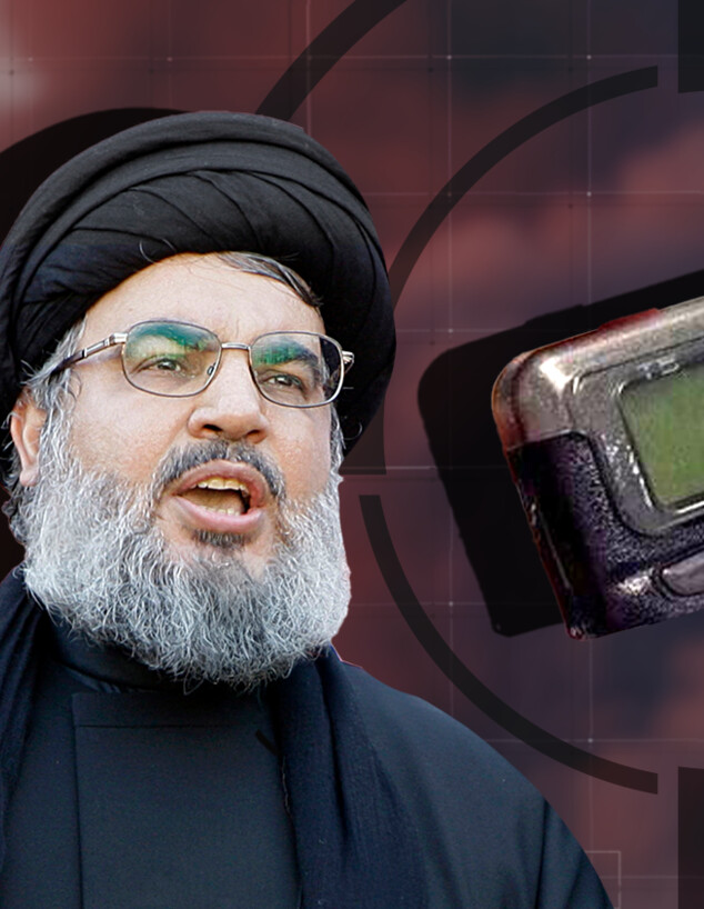 חסן נסראללה, מתקפת הביפרים