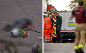 פיגוע דקירה בבית כנסת במנצ'סטר, אנגליה (צילום: רויטרס)