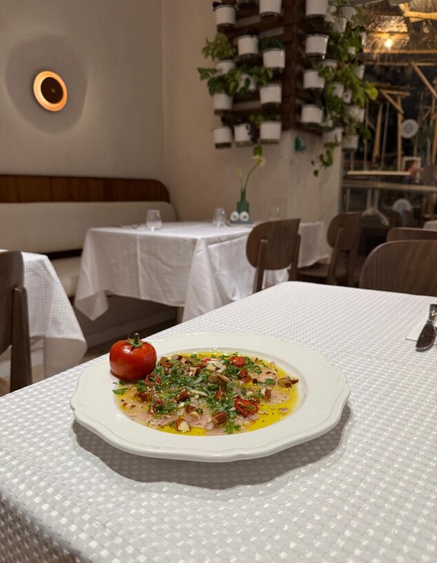 קרפצ'ו דג של אוהד לוי