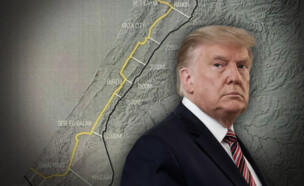 פגישת בנימין נתניהו ודונלד טראמפ בבית הלבן  (עיבוד: רויטרס)