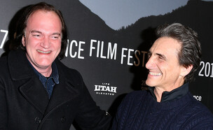 קוונטין טרנטינו, לורנס בנדר (צילום: george pimental, getty images)