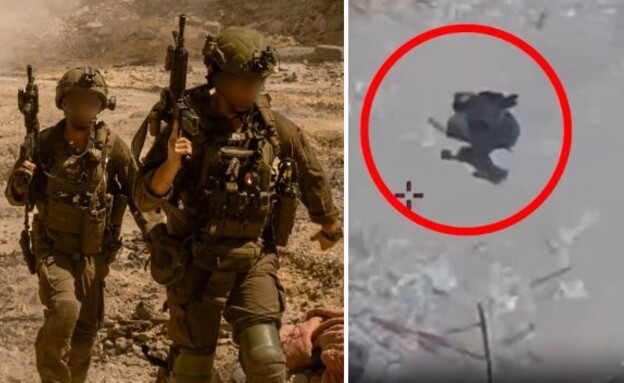 תקריות בין מחבלים לכוחות (צילום: דובר צה"ל)