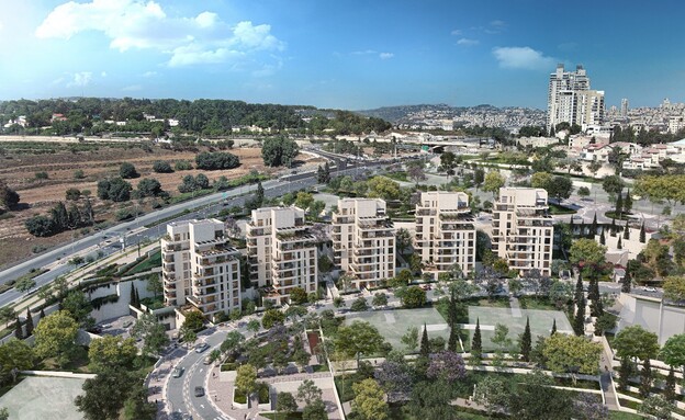 פרויקט לוריא של חברת צרפתי נוימן נדלן בארנונה ירושלים