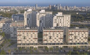 מעונות הסטודנטים באוניברסיטת תל אביב (צילום: רמי חכם באדיבות שיכון ובינוי)