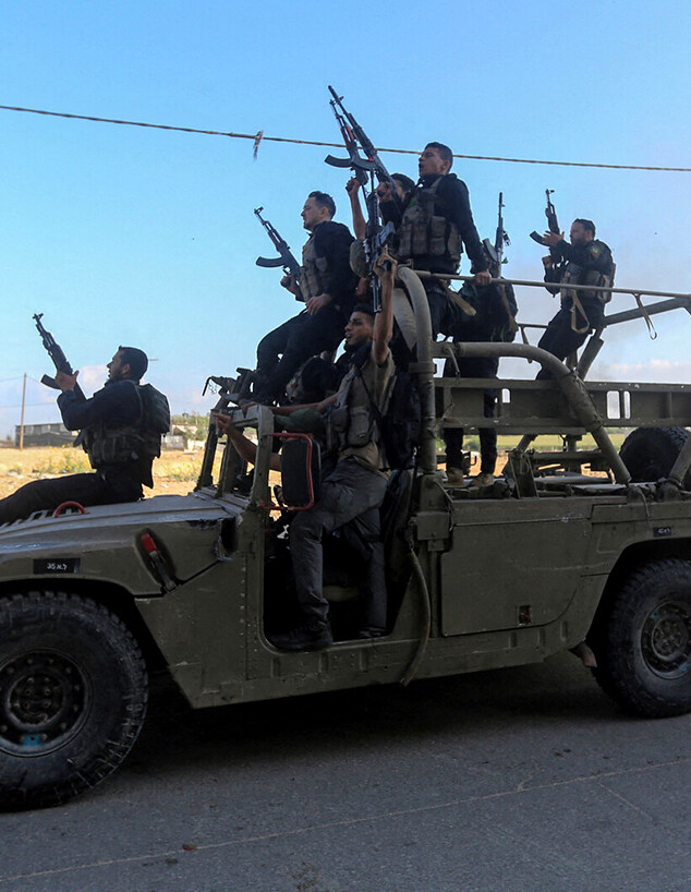 מחבלי חמאס בדרום הארץ