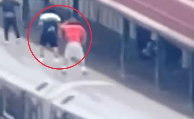 "גלישת רכבות" על הסאבוויי בנוי יורק (צילום: רשתות חברתיות לפי סעיף 27 א')