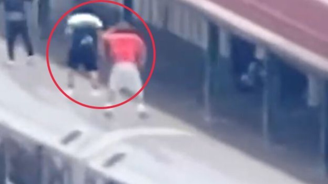 "גלישת רכבות" על הסאבוויי בנוי יורק