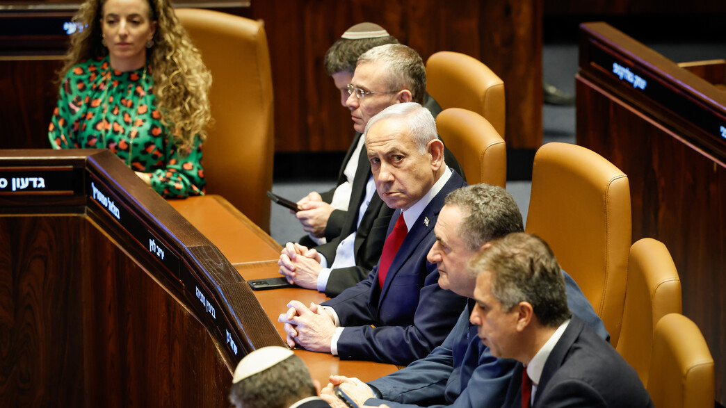 ראש הממשלה בנימין נתניהו בכנסת