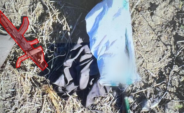 אמצעי הלחימה שאותרו על המחבלים (צילום: דובר צה"ל)