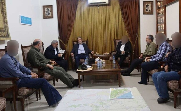 פסגת בכירי הטרור שנחשפה באיראן ב-7 באוקטובר